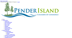 Desktop Screenshot of penderislandchamber.com